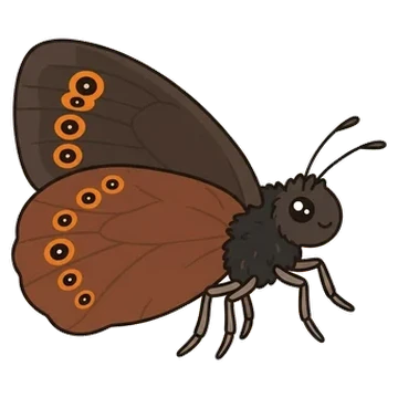 Sticker of Almond ringlet