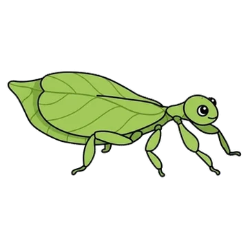Sticker of Australian leaf insect