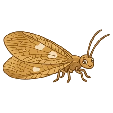 Sticker of Australian variable lacewing