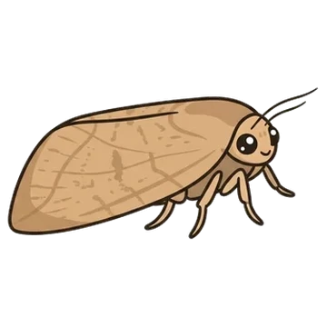 Sticker of Batman moth
