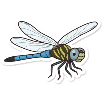 Sticker of Blue dasher