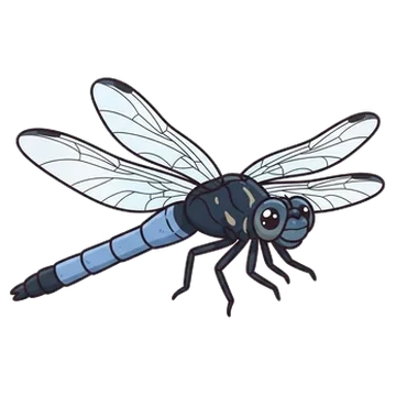 Sticker of Blue marsh hawk