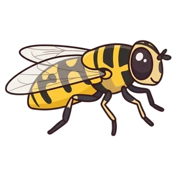 Sticker of Broad-headed marsh fly