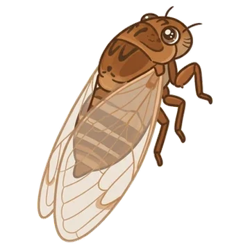 Sticker of Brown bunyip