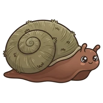 Sticker of Cheese snail