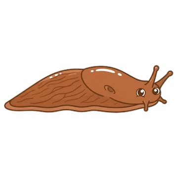 Sticker of Chestnut slug