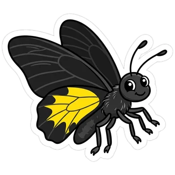Sticker of Common birdwing