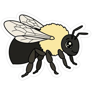 Sticker of Common eastern bumblebee