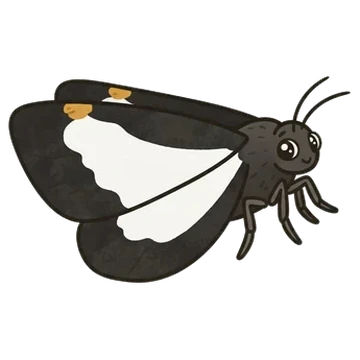 Sticker of Common spring moth