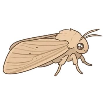 Sticker of Common wainscot