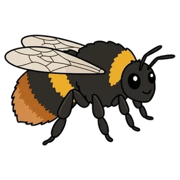 Sticker of Confusing bumble bee