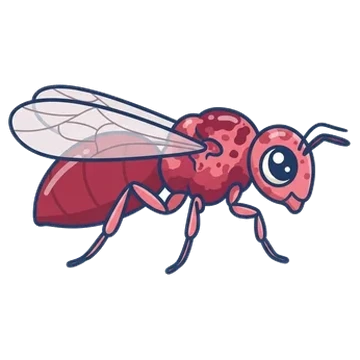 Sticker of Convoluted gall wasp