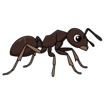 Sticker of Crazy pyramid ant