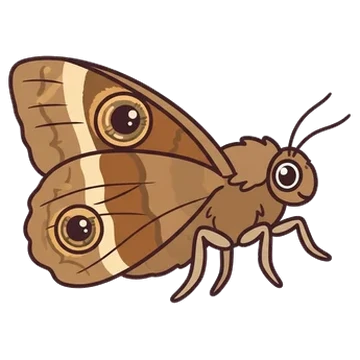 Sticker of Creamstriped owl