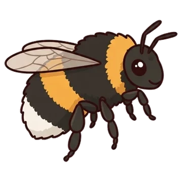 Sticker of Cullum's bumble bee