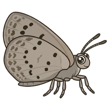 Sticker of Dark grass blue
