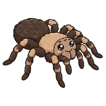 Sticker of Desert tarantula