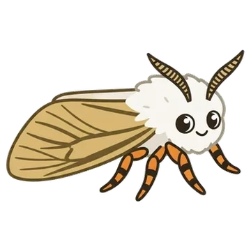 Sticker of Echo moth