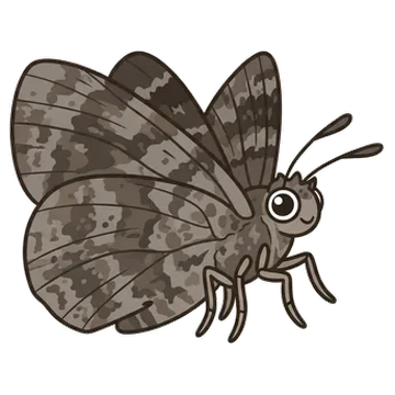 Sticker of Fatal metalmark
