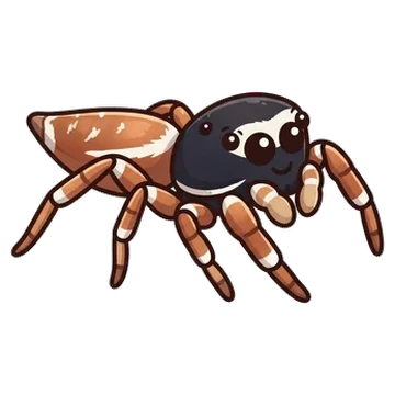 Sticker of Fighting spider