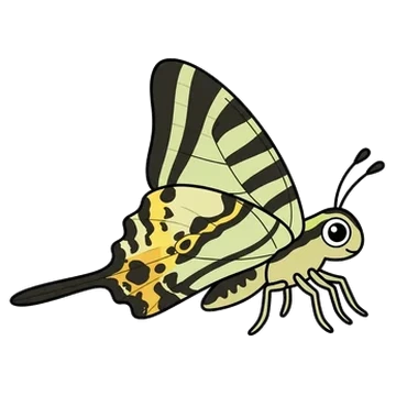 Sticker of Five-bar swordtail