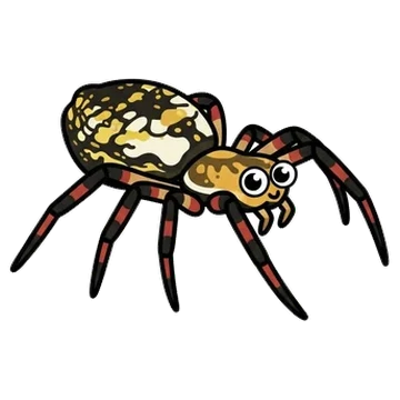 Sticker of Florida garden spider