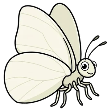 Sticker of Florida white