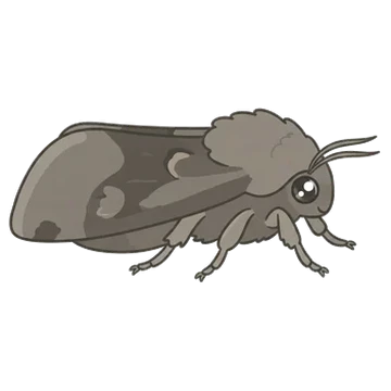 Sticker of Flounced rustic