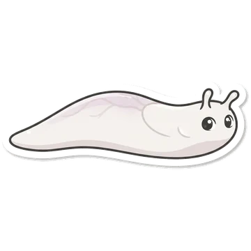 Sticker of Ghost slug