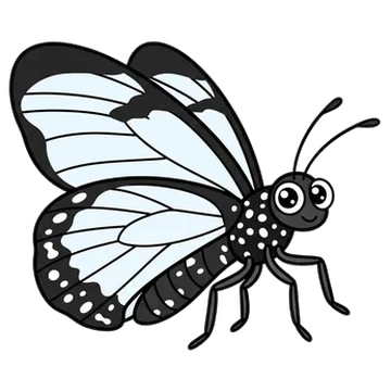 Sticker of Glasswing