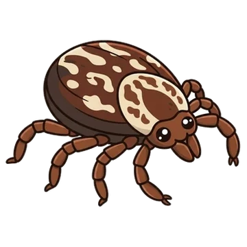 Sticker of Gopher tortoise tick