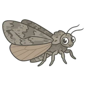 Sticker of Gum leaf skeletoniser