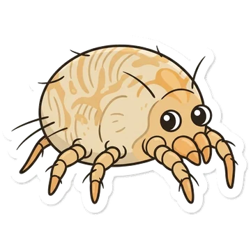 Sticker of Itch mite