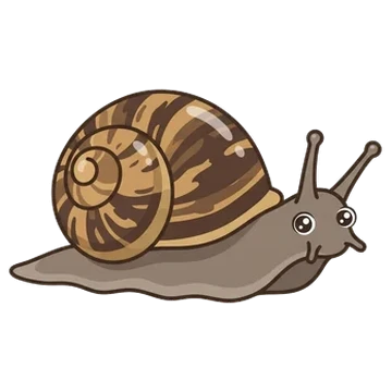 Sticker of Levantine field snail