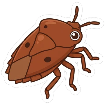 Sticker of Lychee giant stink bug