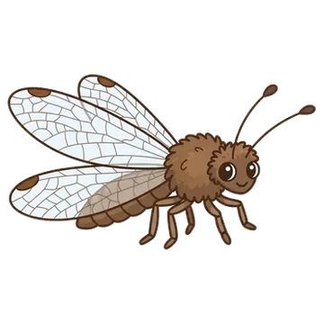 Sticker of Macleay's owlfly