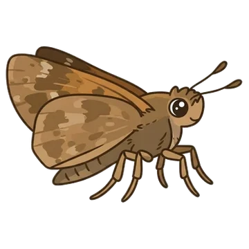 Sticker of Mallow skipper