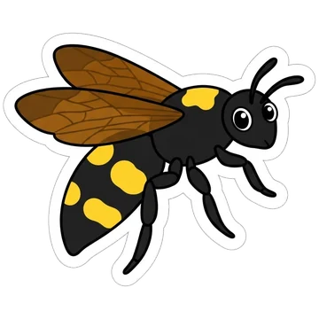 Sticker of Mammoth wasp