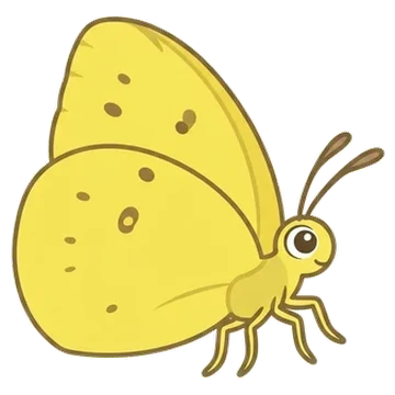 Sticker of Mimosa yellow