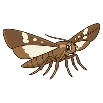 Sticker of Mung bean moth