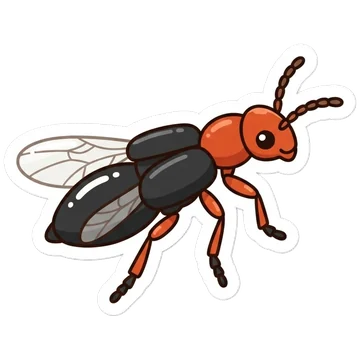Sticker of Nairobi fly