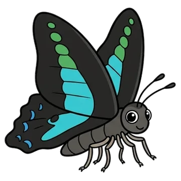 Sticker of Narrow-banded bluebottle