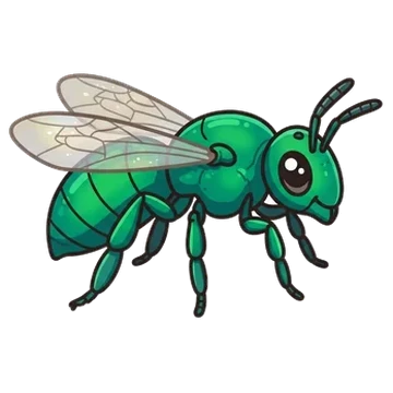 Sticker of Northeastern sweat bee