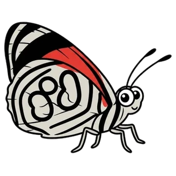 Sticker of Number eighty
