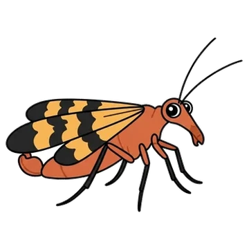 Sticker of Nuptial scorpionfly