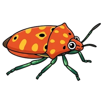 Sticker of Ocellated shield bug