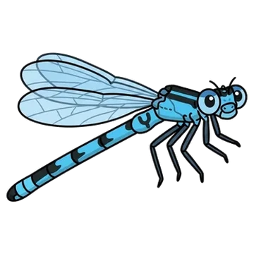 Sticker of Ornate bluet