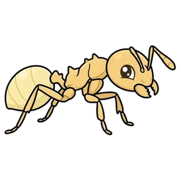 Sticker of Pallid big-headed ant