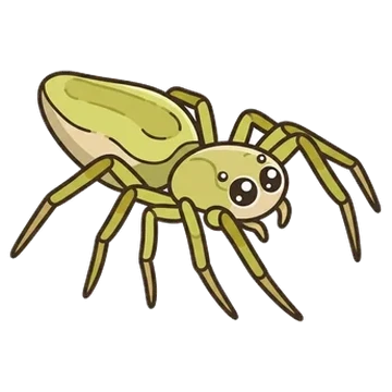 Sticker of Pan-web orbweaver