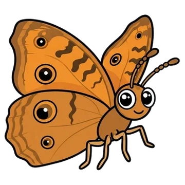 Sticker of Peacock pansy